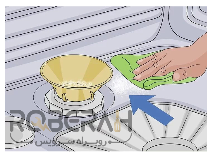 تمیز کردن نمک های اضافی